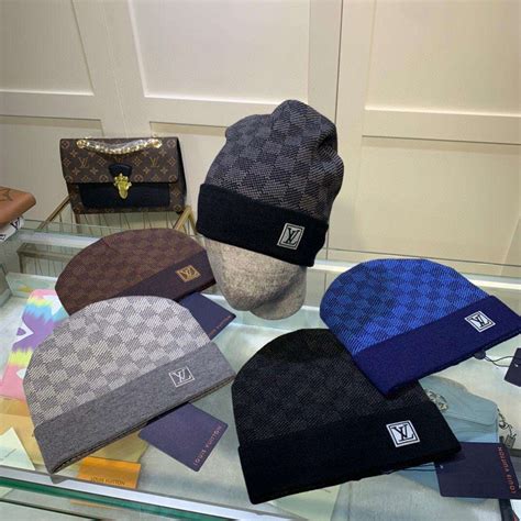 louis vuitton beanie reps.